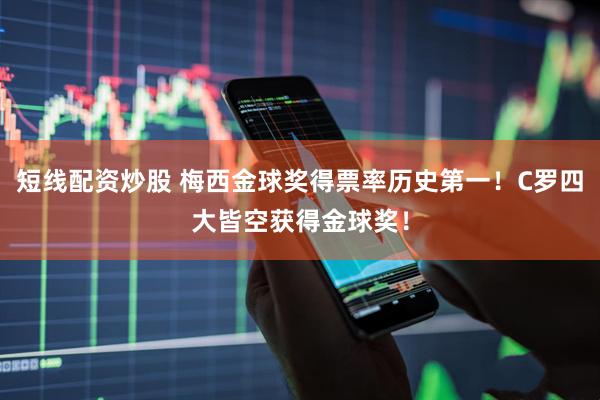 短线配资炒股 梅西金球奖得票率历史第一！C罗四大皆空获得金球奖！